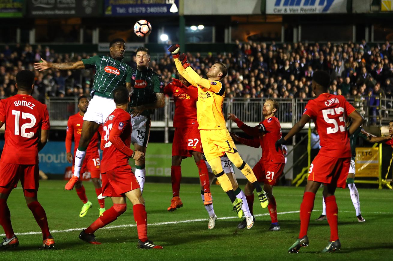 Plymouth Argyle v Liverpool - The Emirates FA Cup Third Round Replay