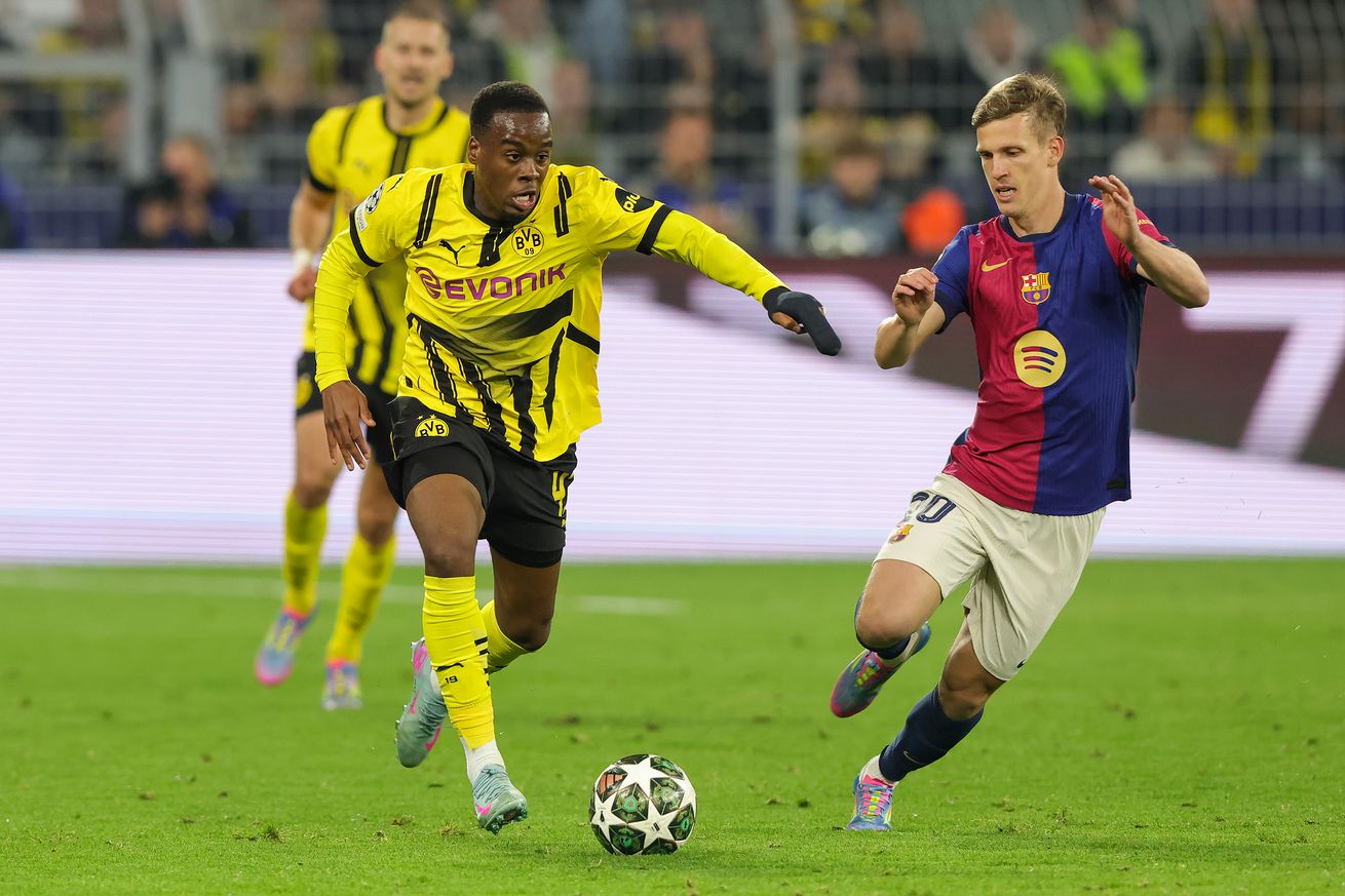 Borussia Dortmund v FC Barcelona - UEFA Champions League 2024/25 Quarter Final Second Leg