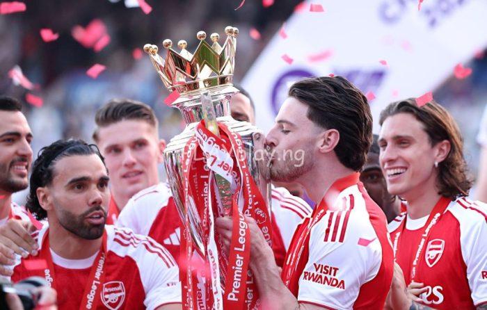 Arsenal, Premier League, Mikel Arteta, Bukayo Saka, Declan Rice, 2025/26 English Premier League