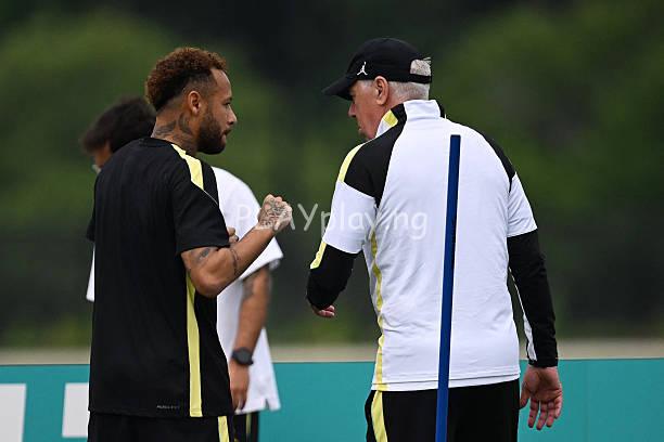 Neymar, Carlo Ancelotti