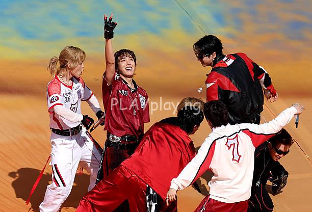 RM, Jin, Suga, J-Hope, Jimin, V and Jung Kook of BTS
