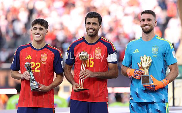 2026 FIFA World Cup Final, Pau Cubarsi, Rodri and Unai Simon